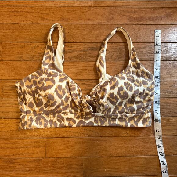Aerie XL NWT Swim Top Leopard print - Picture 8 of 8